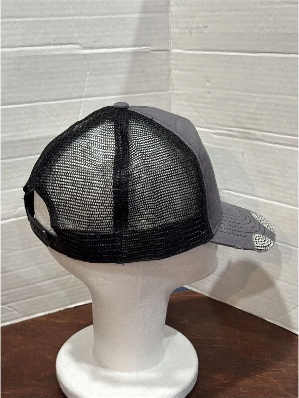 Women’s Health Coach Faux Rhinestone Diamond Workout Run Snapback Baseball Cap